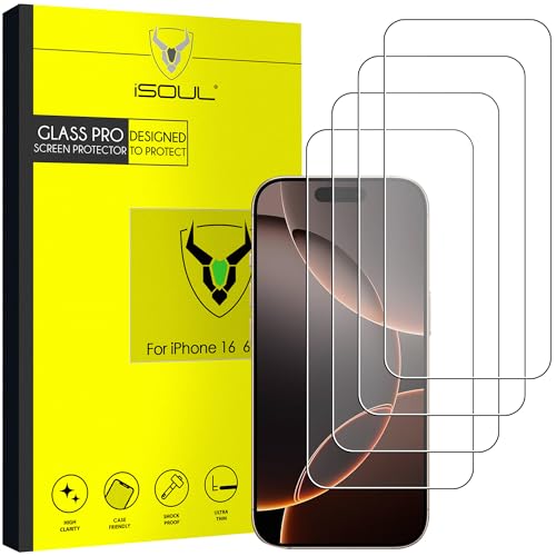 iSOUL Pellicola protettiva per iPhone 16 Pro da 6,3... en promo sur Amazon