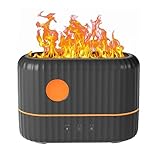 Haoday Essential Oil Diffuser with Flame Light, 3