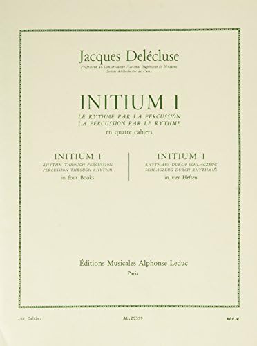 JACQUES DELECLUSE: INITIUM 1 (PERCUSSION SOLO)
