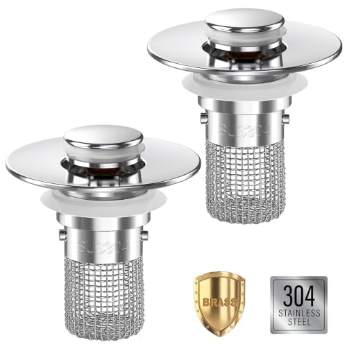 Sink Stopper Hair Catcher Pop-up Sink Drain