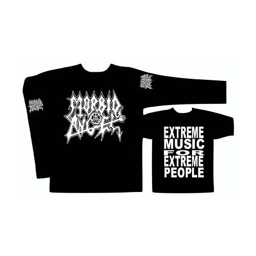 Morbid AngelExtreme Music T Shirt (Large) Black