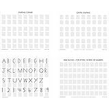 Handwriting Without Tears Block Paper - 8 1/2 x 11 inches - Set of 105 Sheets - Gray