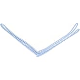 Flairs New York Gentleman's Essentials Weekend Casual White Pocket Square