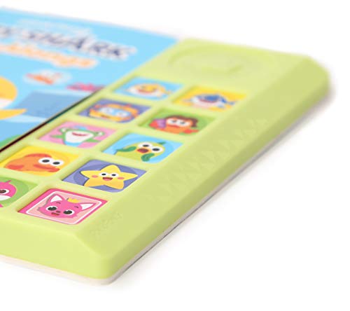 Pinkfong Baby Shark Sing-Alongs 10 Button Sound Book - Official Interactive Musical Toy for Toddlers, Classic Nursery Rhymes & Sensory Education Learning English Book - PFNSB006