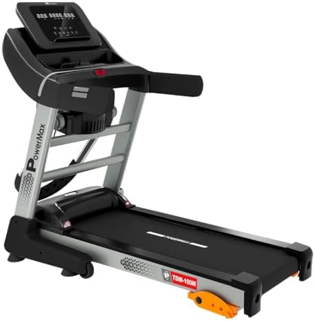 PowerMax Fitness TDM-100M (4HP Peak) Multi-Function Treadmill For