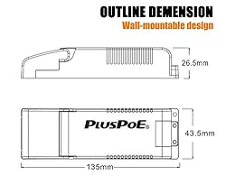 20W Dimmable Transformer, PLUSPOE 12V Magnetic LED