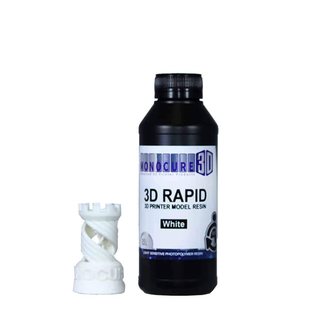 Monocure3D 3DR3583W-500 Rapid Resin, 500 mL, 17 oz., White