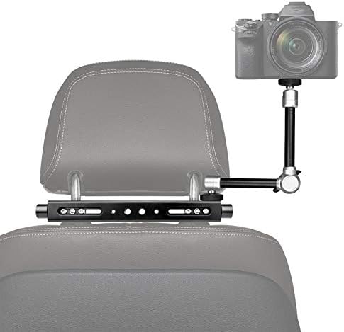 XIANYUNDIAN-AE 3in1 Magic Arm Heavy Duty Car Headrest DSLR Action