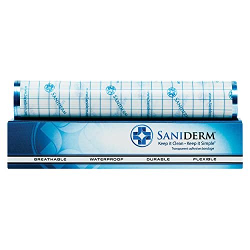 Saniderm Tattoo Aftercare Bandage, Transparent Adhesive Bandages That