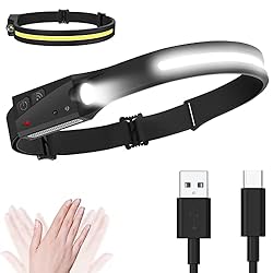 CATO Lightweight Headlamp Flashlight, USB