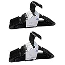 Mainstay Standard Plastic Adult Hangers, Pack of 2