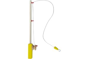 Yunhgft Wooden Fishing Rods, Educational and Travel Toys for Children from 3 to 6 Years, Boys and Girls