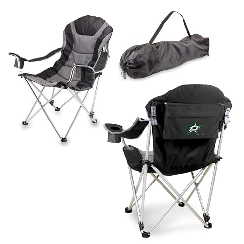 PICNIC TIME NHL Ottawa Senators Reclining Camp Chair, Beach Chair for Adults, S…