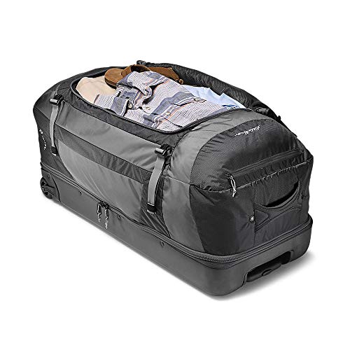 Eddie Bauer UnisexAdult Expedition Drop Bottom Rolling Duffel Extra