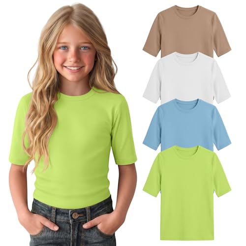 YooAurvox Girls T Shirts Summer Teen Tops