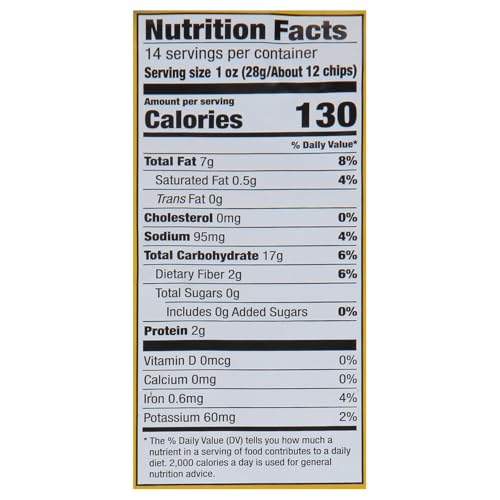 GARDEN OF EATIN’ ORGANIC YELLOW CORN TORTILLA CHIP 14 OZ