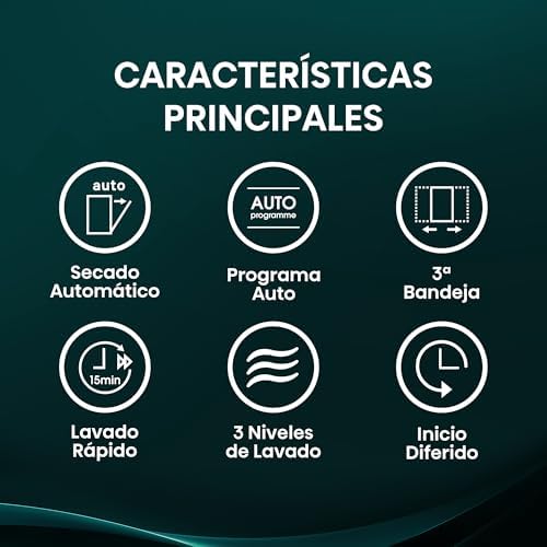 Hisense HV16D5 - Máquina de lavar louça integrada, classe D, 16 capacidade de serviços, altura 81,6cm x largura 59,8cm, secagem automática, programa automático, terceira bandeja, lavagem rápida de 15'