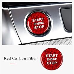 Engine Push Start Stop Button Cover Trim for