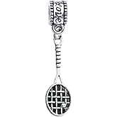 Tennis Racket Charm Bead – Silver Dangle Pendant for Tennis Players & Fans – Compatible with Pandora, Troll, Chamilia & European Bracelets – Gift for Tennis Lovers