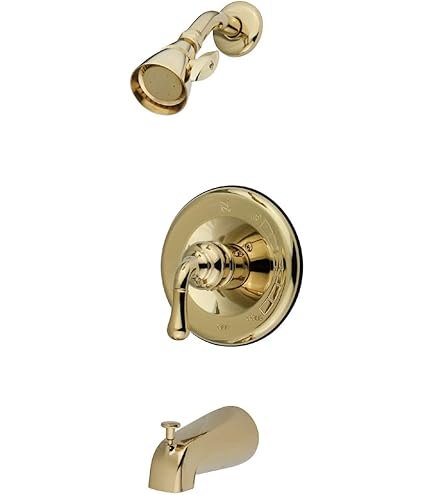 Kingston Brass Kb8242nfl Llave Francesa Para Bañera Y Ducha