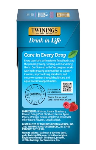 TWININGS, TEA ICED LEMON, 72 COUNT