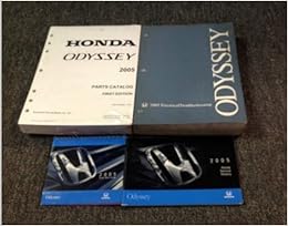 2005 Honda Odyssey Parts Catalog & Electrical Troubleshooting Manual