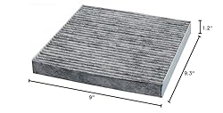 EPAuto CP134 (CF10134) Premium Cabin Air Filter
