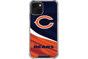 Skinit Clear Phone Case Compatible with iPhone 13 - Officially Licensed NFL Chicago Bears Design