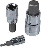 US PRO 13pc Metric Hex Bit Socket Set 2-14mm Chrome Vanadium Steel S2 Bits Case view 4