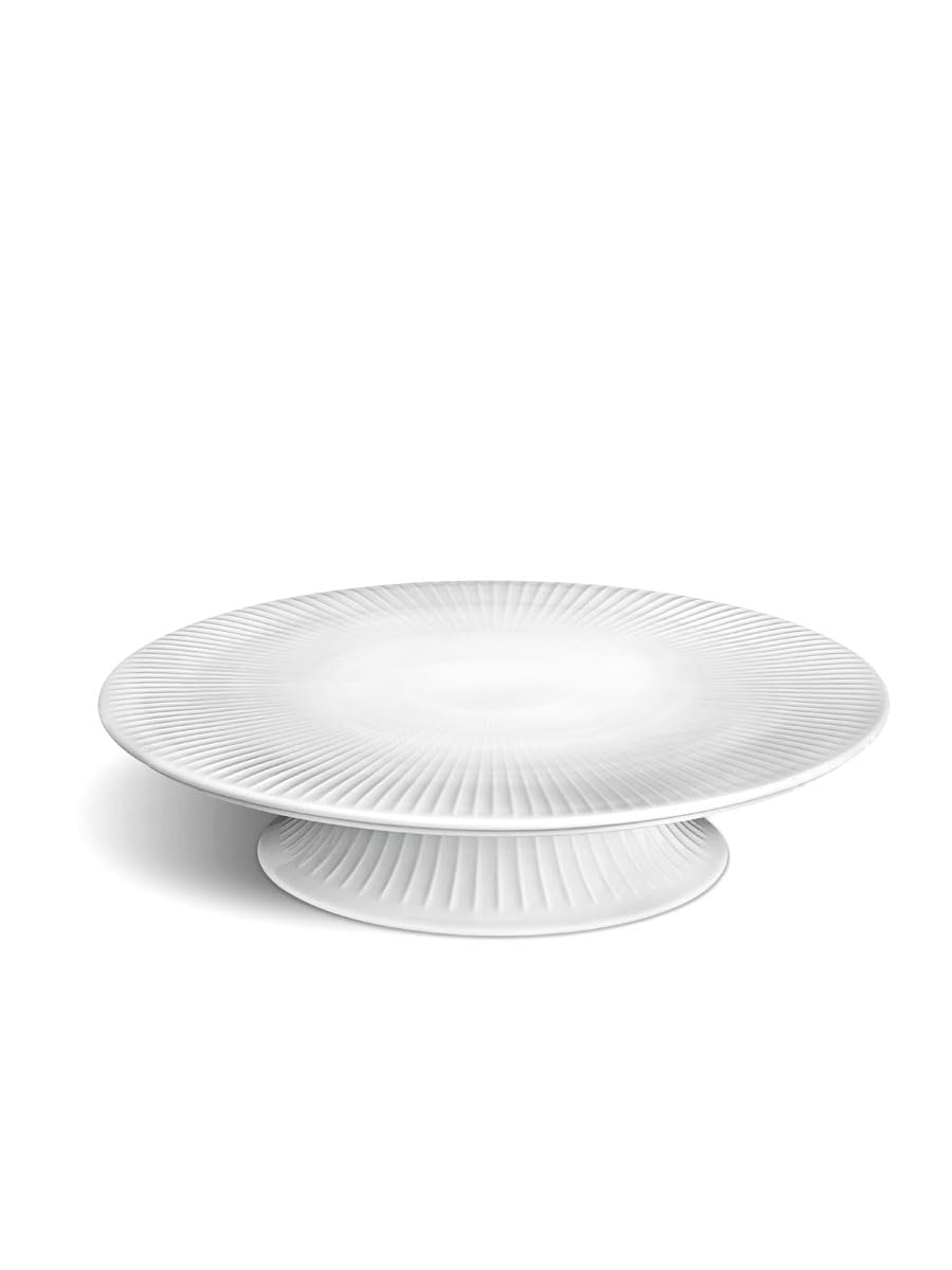 Kähler Hammershøi Cake Plate Diameter 30 cm Legendary Design Timeless White
