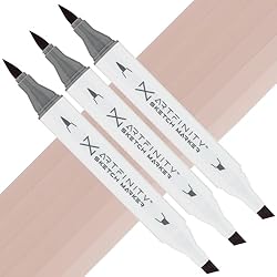 Artfinity Sketch Marker Sets - Set of 3 - Taupe