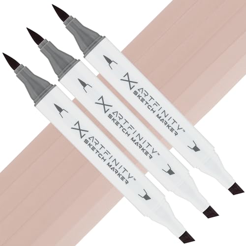 Artfinity Sketch Marker Sets - Set of 3 - Taupe