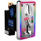 TW-389 Anti Finishing Colorful LED Light Coin Mech Acceptor Coins Selector for Arcade Machines/Toy Vending Machines/Slot Machine
