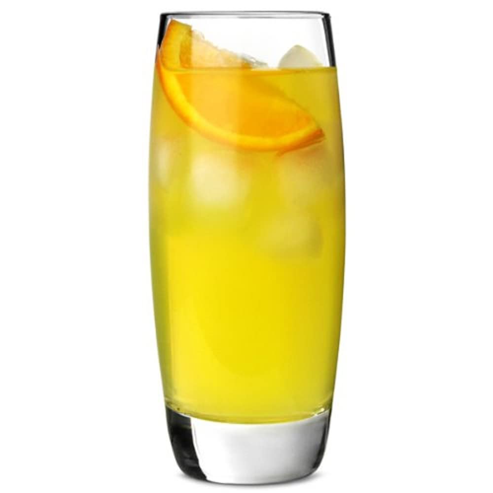 Endessa Hiball Tumblers 14.5oz / 410ml - Set of 12 | 41cl Glasses, Highball Glasses