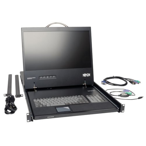 Tripp Lite B02100019 KVM Rack Console 1U Rackmount w 19" LCD Display