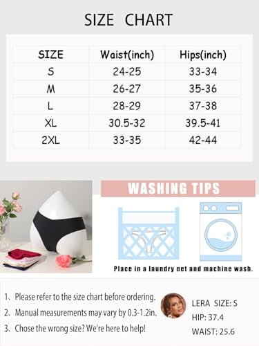 ALL OF SHE Seamless Underwear Women's Seamless Briefs Brazilian Lace Underpants Women's Briefs Women Seamless Pack of 6 Sexy Hipster Invisible Brazil Comfortable Panties, S-2XL
