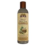 Okay african black soap liquid 8 fluid