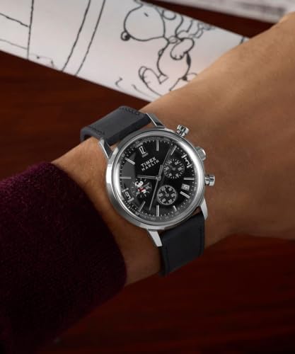 Herren Chronograph Quarz Armbanduhr Peanuts Marlin