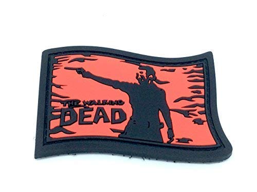 The Walking Dead Rick Grimes Fan Patch PVC Patch