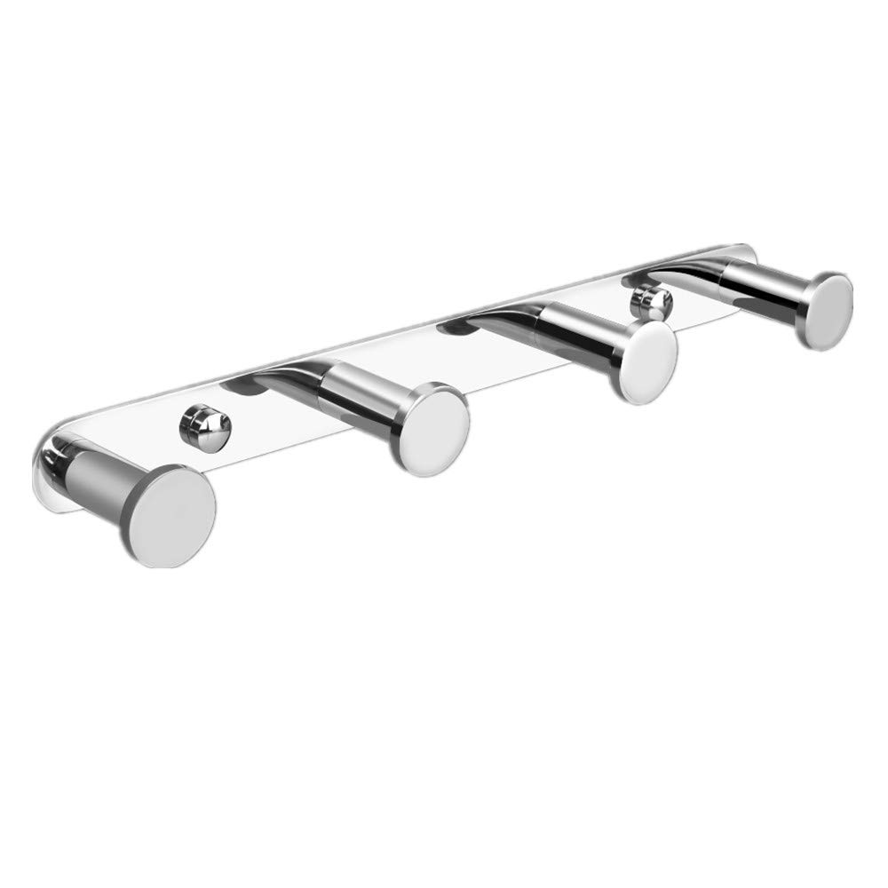 Lolypot Towel Hook and Coat Hook Wall Mounted Towel Rack for Bathroom Kitchen Wall Mounted Stainless Steel Chrome — image 1