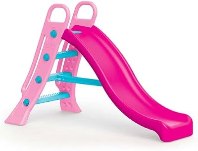 Dolu Big Garden Slide With Water Feature Pink 2 in 1 For Children