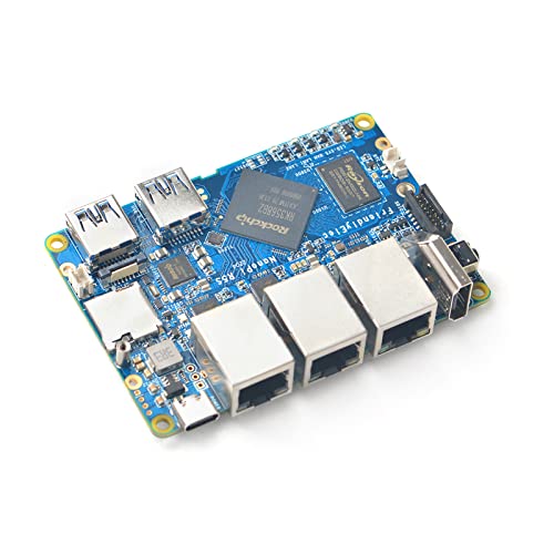 Nanopi R5C Mini router WiFi OpenWRT con doble PCIe 2.5Gbps Ethernet M.2