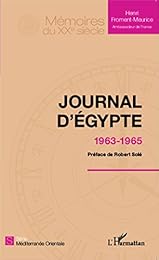 Journal d'Égypte, 1963-1965