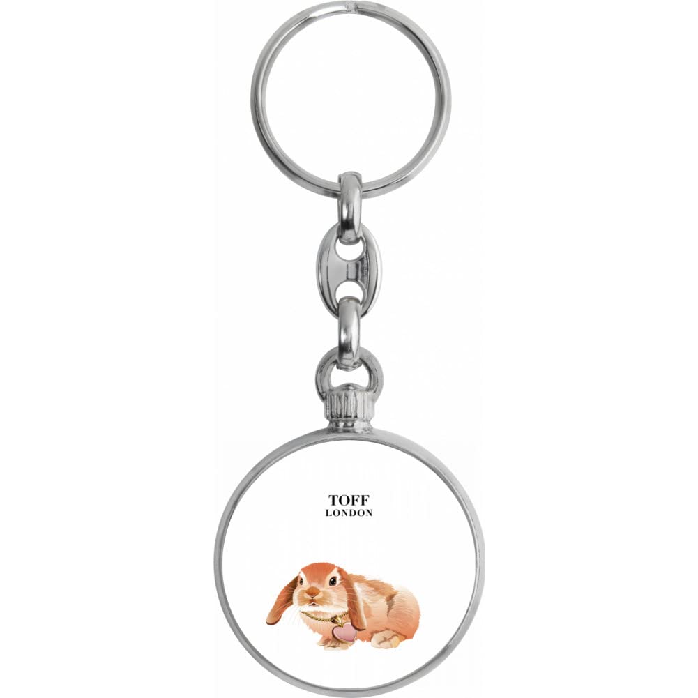Toff London Miniature Lop Rabbit Keyring