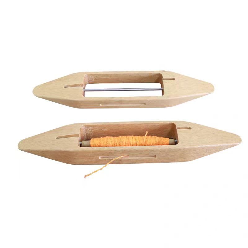 Photo 1 of Weaving Machine Shuttle, Boat Shaped Wooden Shuttle,Shuttle Designed for Manual Weaving Machines (11" Slim - Maple)