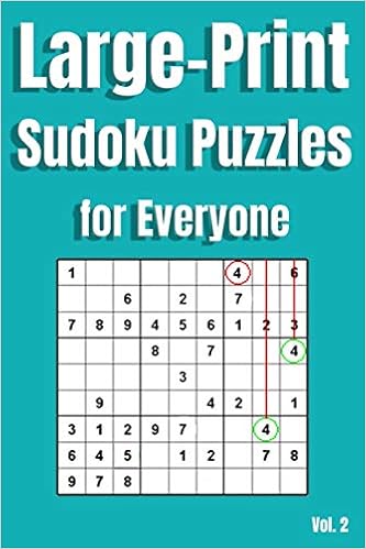large print sudoku puzzles for everyone vol 2 100 brain teaser number logic games with instructions and answer key puzzle books alphawhiskey 9781796696127 amazon com books