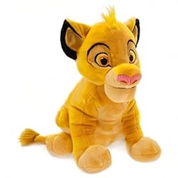 DISNEY STORE Official Simba Medium Soft Toy for