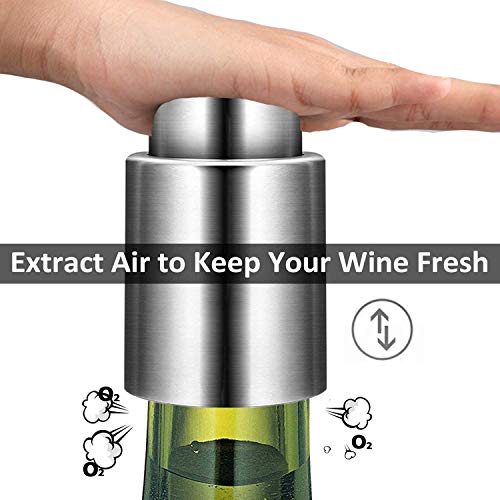 Vacuum Wine Stoppers Reusable Wine Corks/Wine Preserver/Wine Sealer to