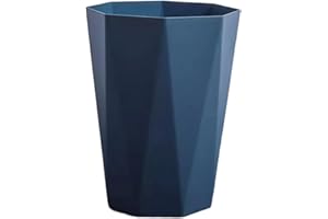 Generic Small Trash Can Trash Bin Simple Round Without Lid Garbage Container Bin Wastebasket for Bedroom Hotel Bathroom Dormi