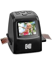 KODAK Mini Digital Film & Slide Scanner – Converts 35mm, 126, 110, Super 8 & 8mm Film Negatives & Slides to 22 Megapixel JPEG Images – Includes - 2.4 LCD Screen – Easy Load Film Adapters